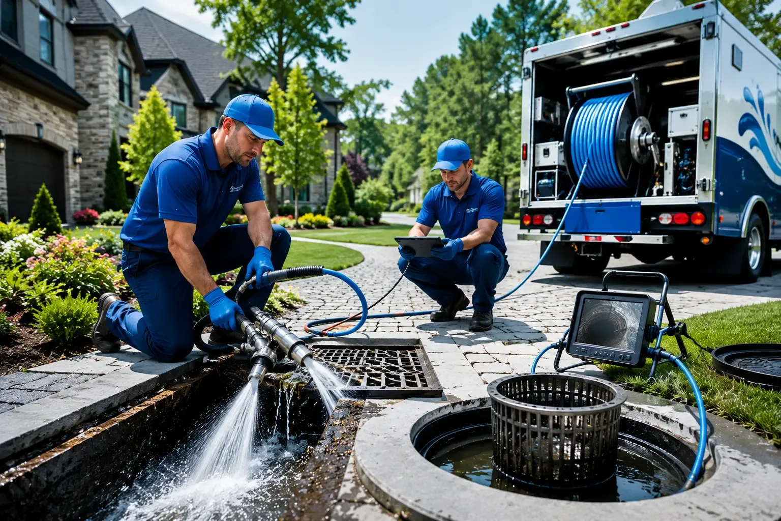 Local outdoor drain cleaning professionals in Wakefield, NH