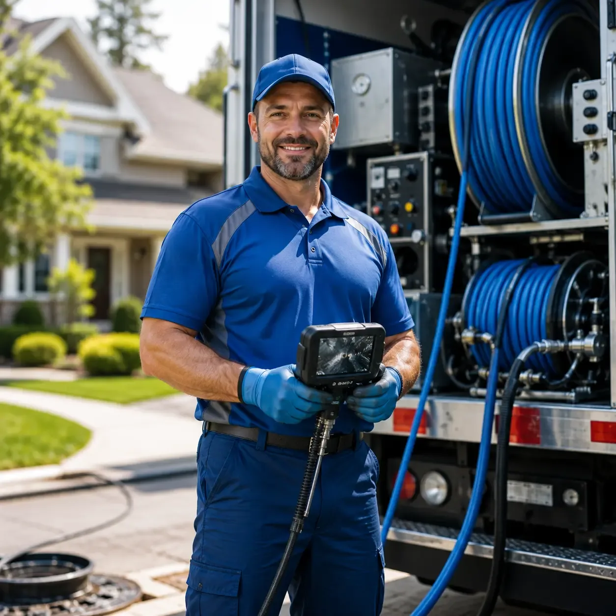 Local outdoor drain cleaning specialists in Wakefield, NH